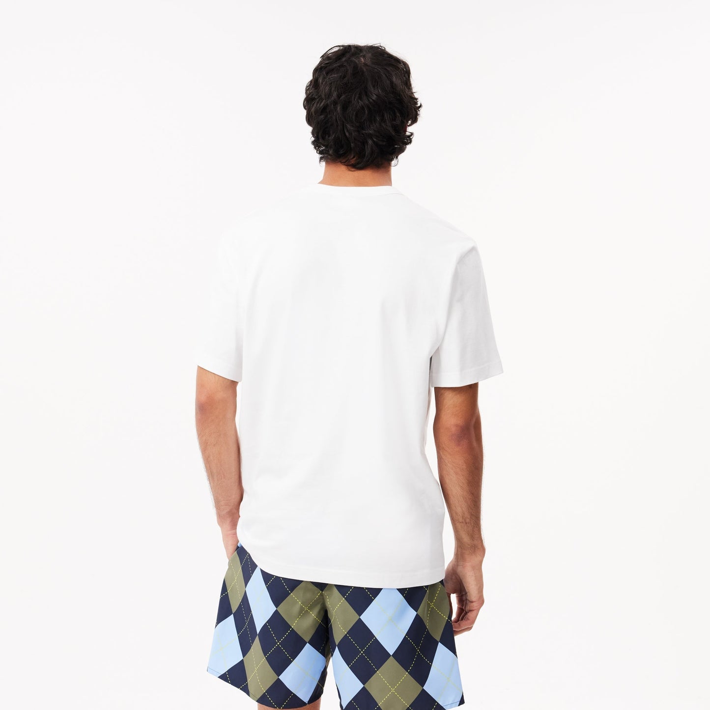 buy-heavy-cotton-argyle-print-t-shirt-th2810-001-lebanon - Medaid