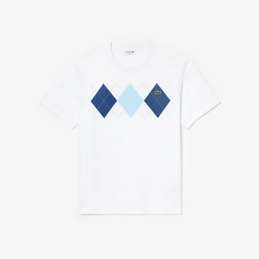 buy-heavy-cotton-argyle-print-t-shirt-th2810-001-lebanon - Medaid