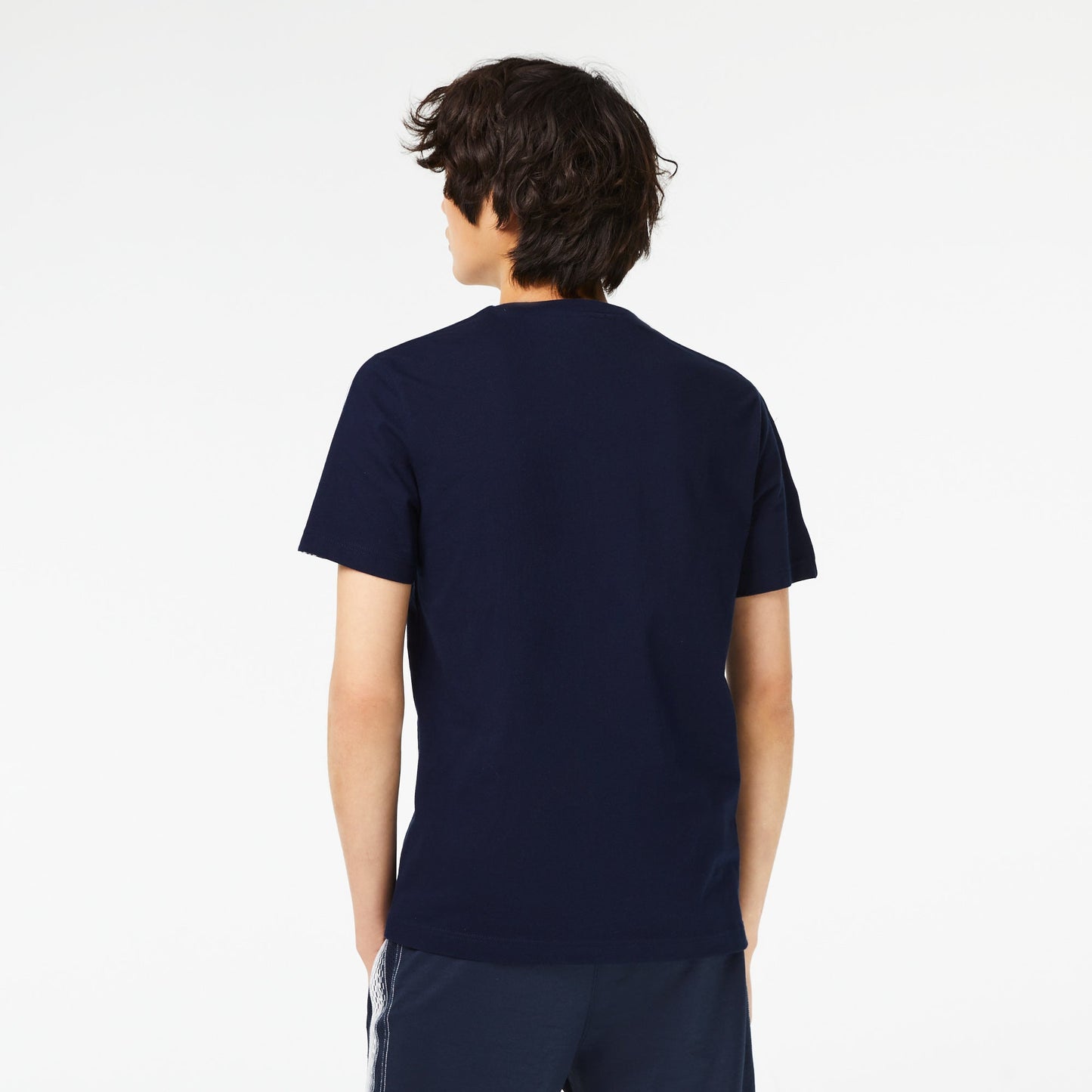 Mens Lacoste Regular Fit Logo Stripe T-shirt - TH5071 - Medaid International