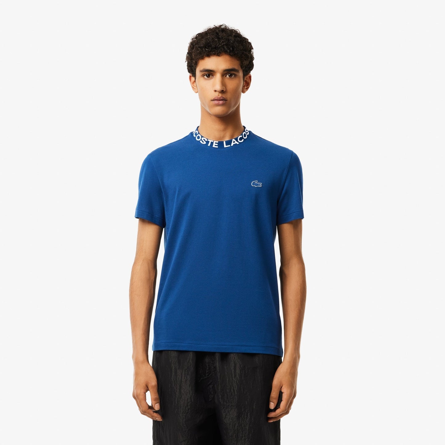 buy-lightweight-pique-jacquard-neck-t-shirt-th7488-hbm-lebanon - Medaid