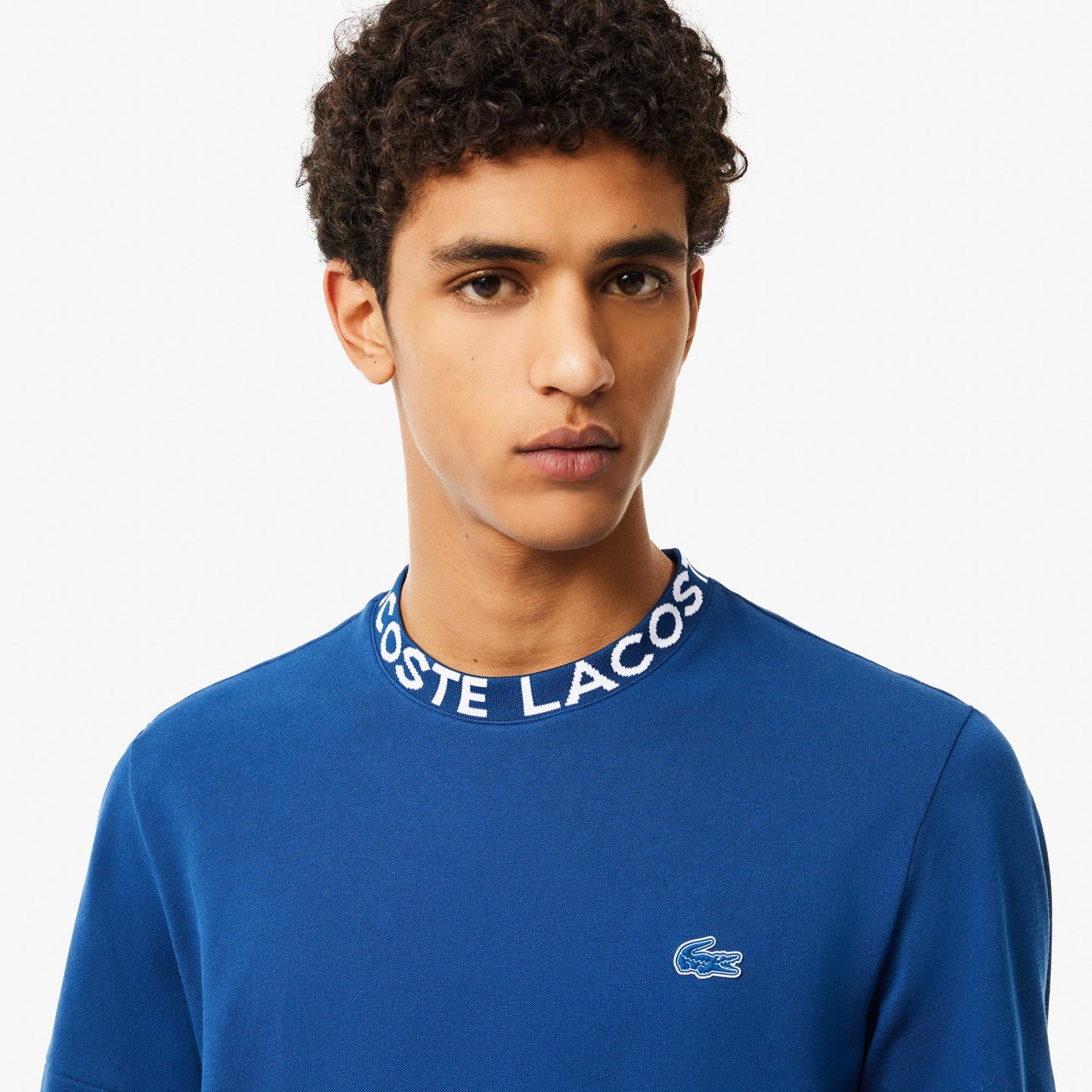 buy-lightweight-pique-jacquard-neck-t-shirt-th7488-hbm-lebanon - Medaid