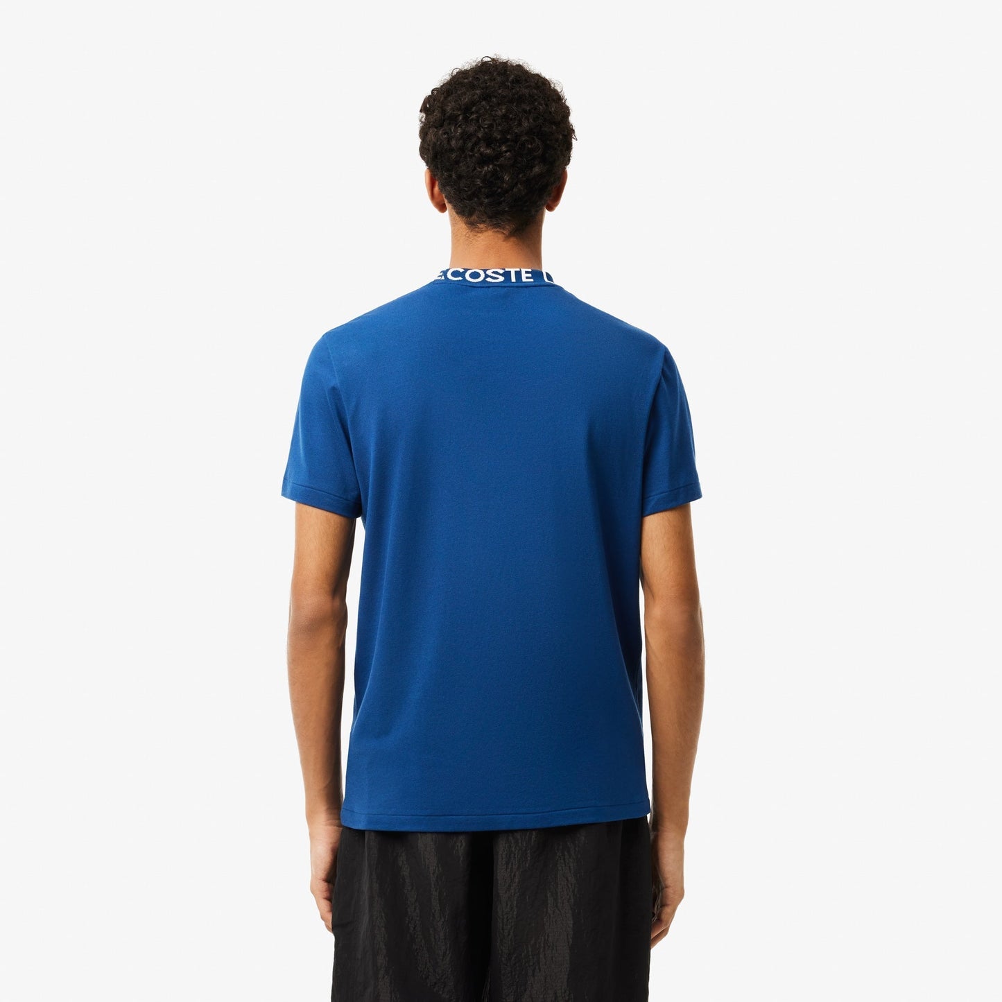 buy-lightweight-pique-jacquard-neck-t-shirt-th7488-hbm-lebanon - Medaid