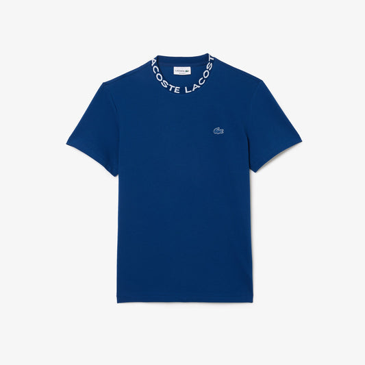 buy-lightweight-pique-jacquard-neck-t-shirt-th7488-hbm-lebanon - Medaid