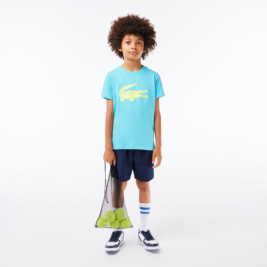 Kids' Lacoste SPORT Tennis Technical Jersey Oversized Croc T-shirt - Medaid International