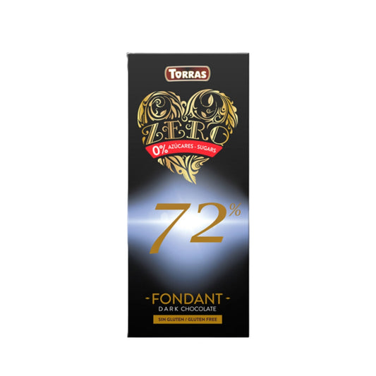 ZERO Sugar Free Dark Chocolate 72% Cacao