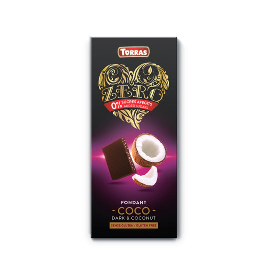 ZERO Sugar Free Dark Chocolate & Coconut