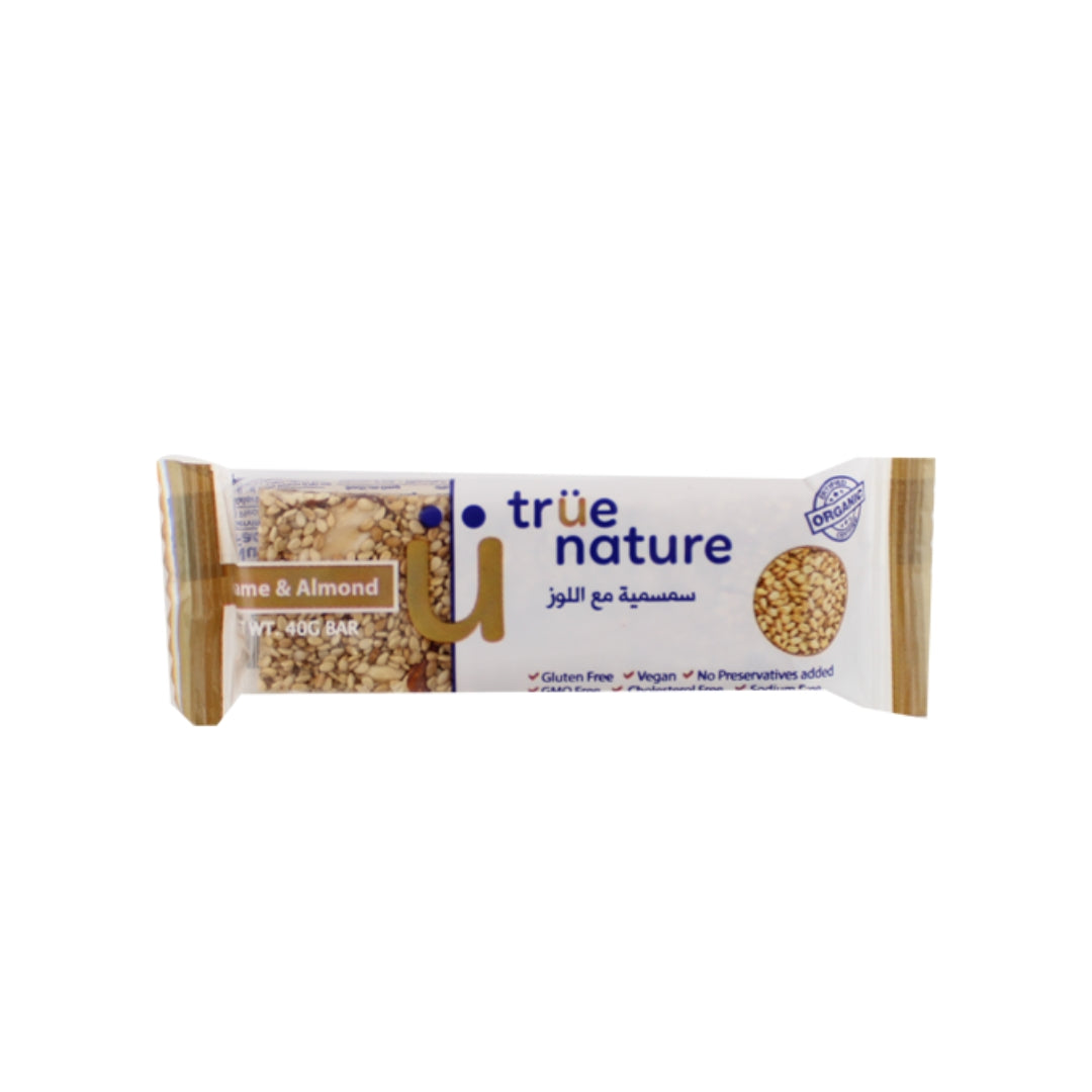 Organic Sesame & Almond Bar - Medaid