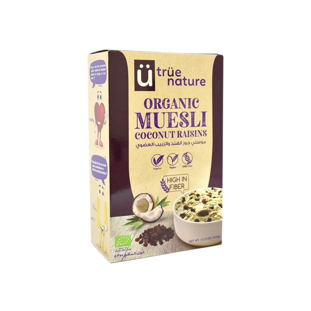 Organic Muesli Coconut Raisins - Medaid