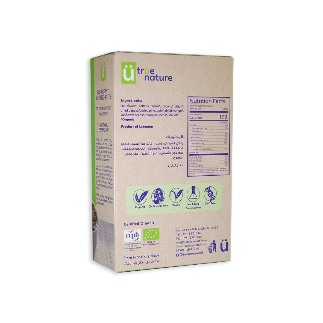 Organic Muesli Tropical - Medaid