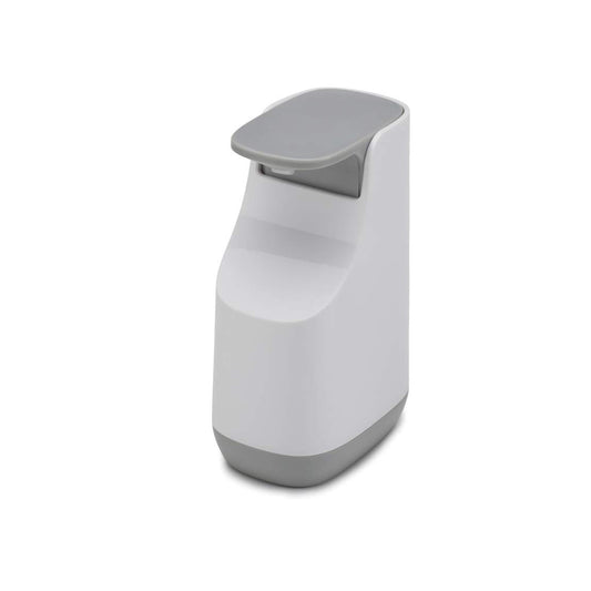 Joseph Joseph Slim Compact Soap Dispenser with Non-Drip Nozzle, Gray - Medaid