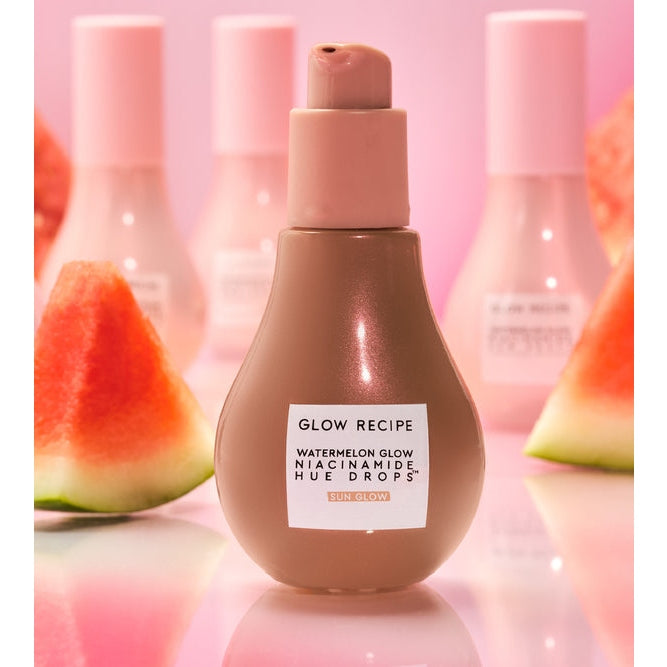 GLOW RECIPE WATERMELON GLOW NIACINIMIDE HUE DROPS (TINTED SERUM) - Medaid