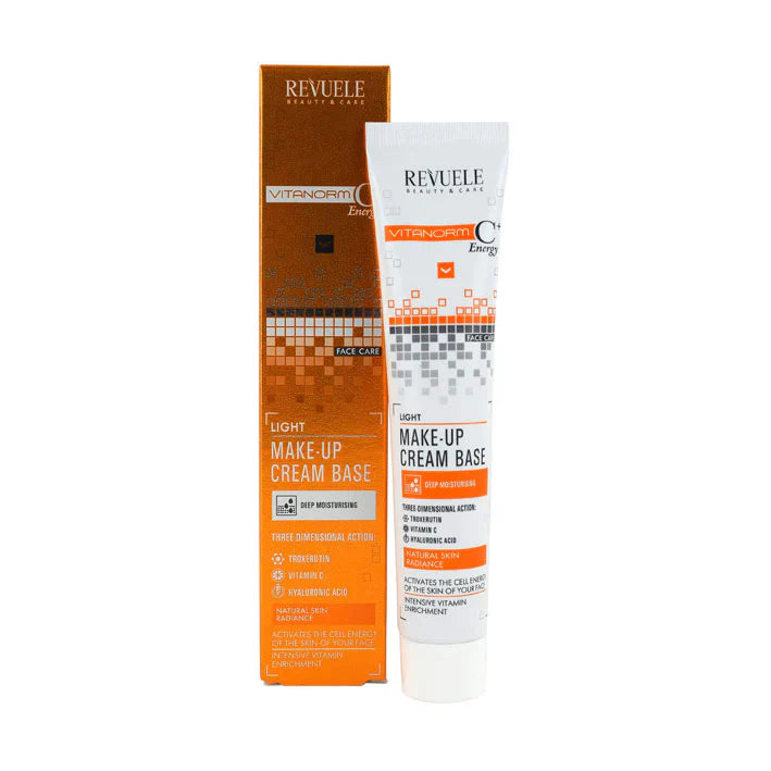 REVUELE VITANORM C+ENERGY LIGHT MAKE-UP BASE 50 ml, 12 pcs - Medaid