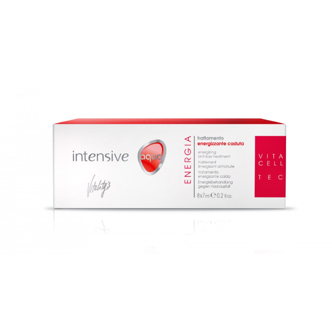 Vitality's Intensive Aqua Energizing Anti-Hair Loss Treatment 8 X 7ml - Medaid