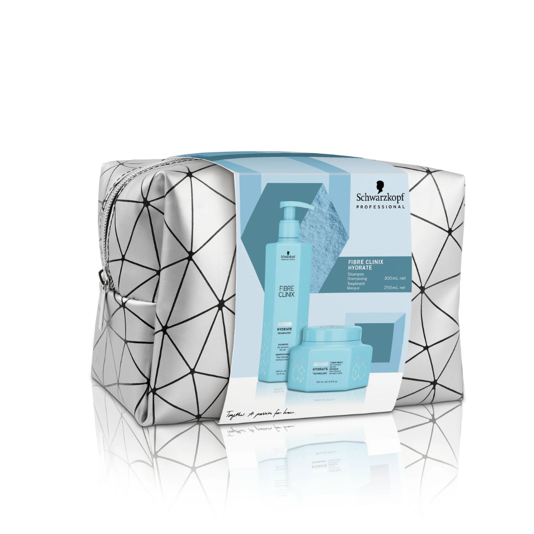 Schwarzkopf Professional Fibre Clinix Gift Hydrate Set - Medaid