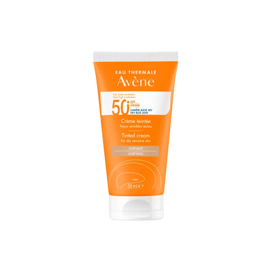 Avène Ultra Broad Spectrum Spf50+ Tinted Cream For Dry - Sensitive Skin - Medaid