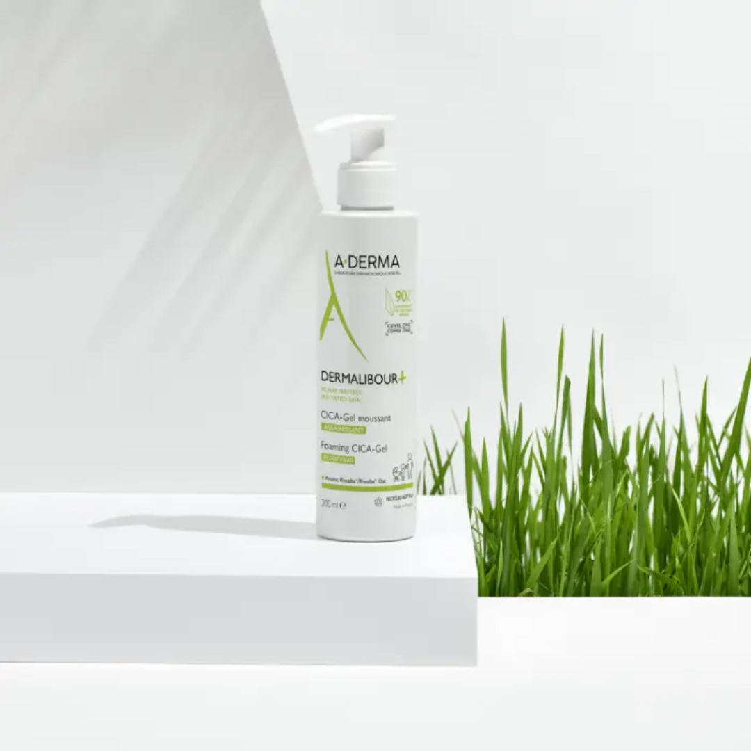 A-Derma Dermalibour + Foaming Gel For Irritated Skin 200ml - Medaid