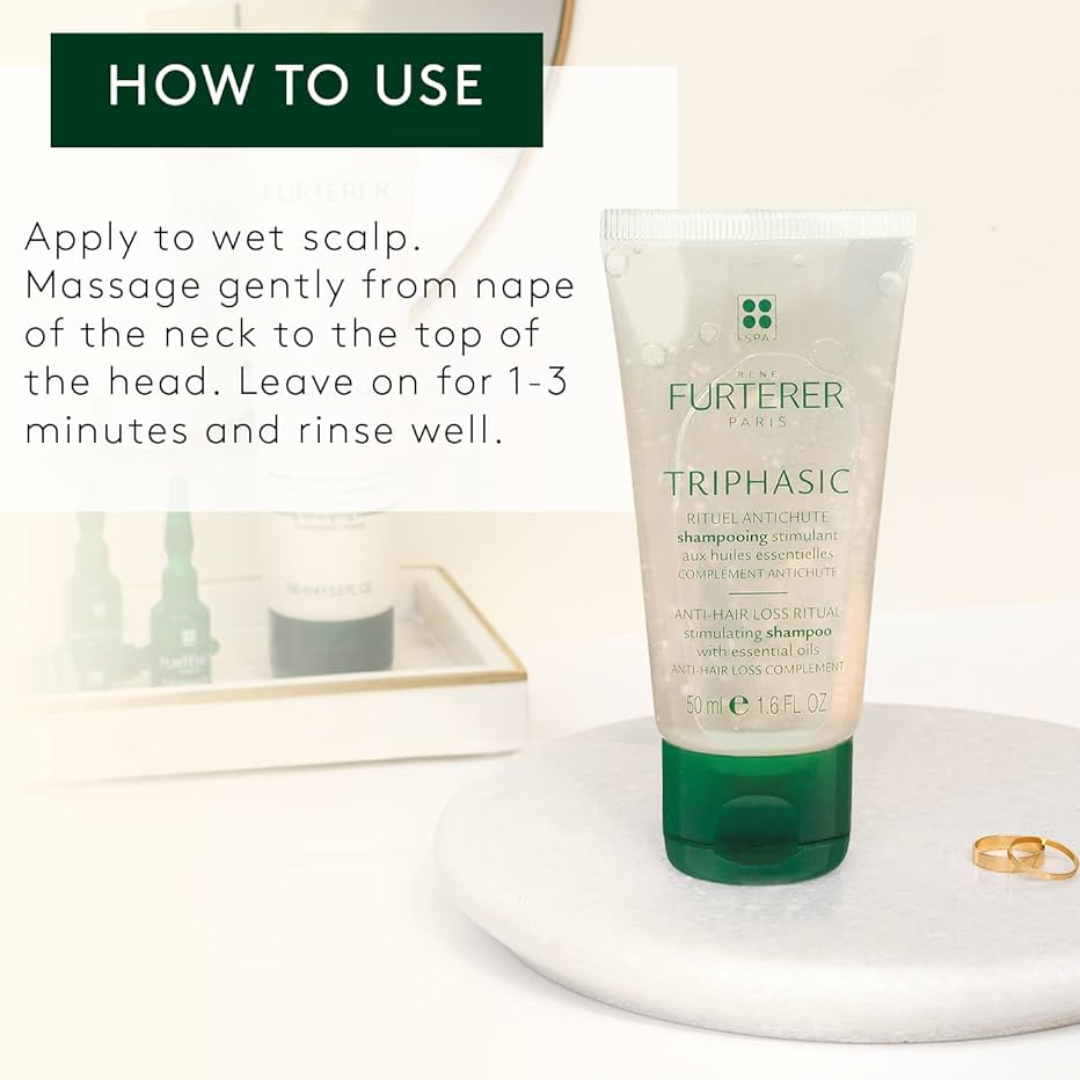Rene Furterer Triphasic Stimulating Shampoo For Hair Loss 200ml - Medaid