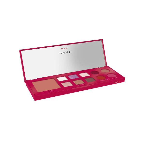 Pupa Pupart S -Make-up Palette Red - Medaid