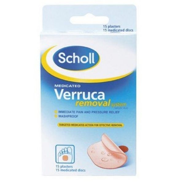 Scholl - Verruca Removal Plaster 15 - Medaid