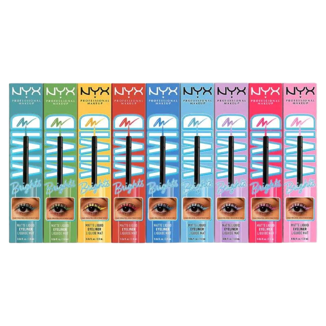 NYX Vivid Brights Liquid Eyeliner - Medaid