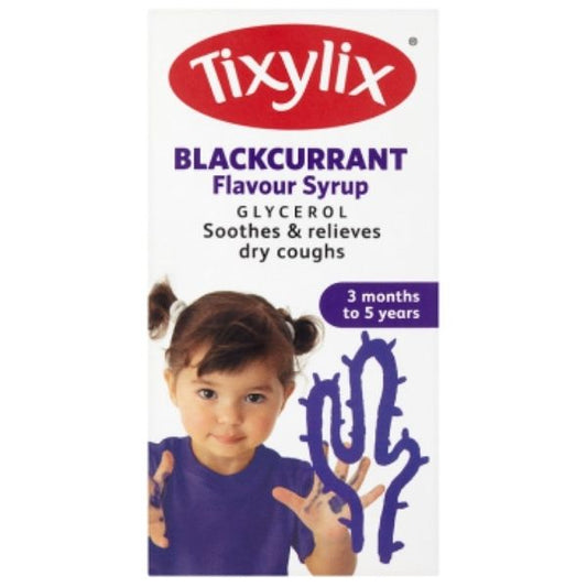 Tixylix - Blackcurrant Syrup 100ml - Medaid