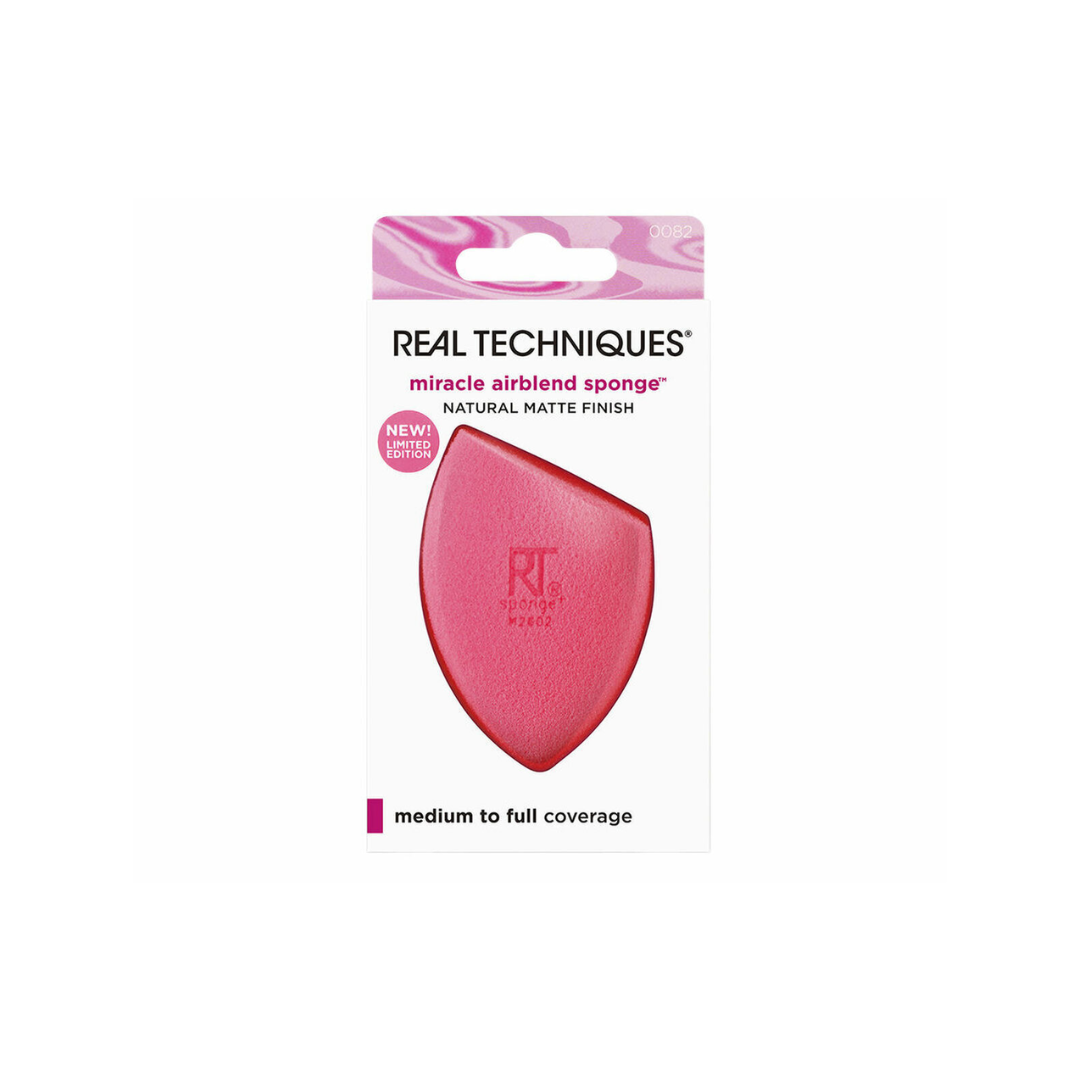 Real Techniques Berry Pop Airblend Makeup Sponge - Medaid