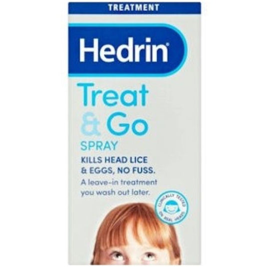 Hedrin - Treat & Go Spray 60ml - Medaid