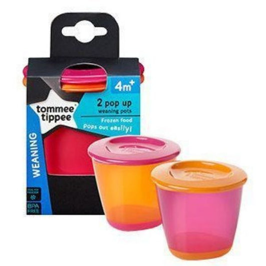 Tommee Tippee - Pop Up Pots 4m+ - Medaid