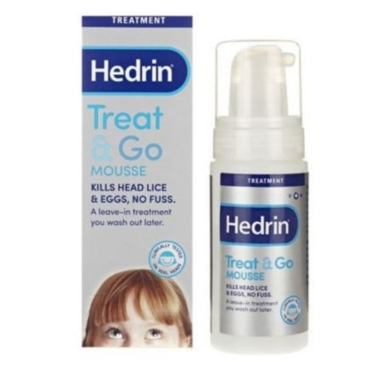 Hedrin - Treat & Go Foaming Mousse 100ml - Medaid