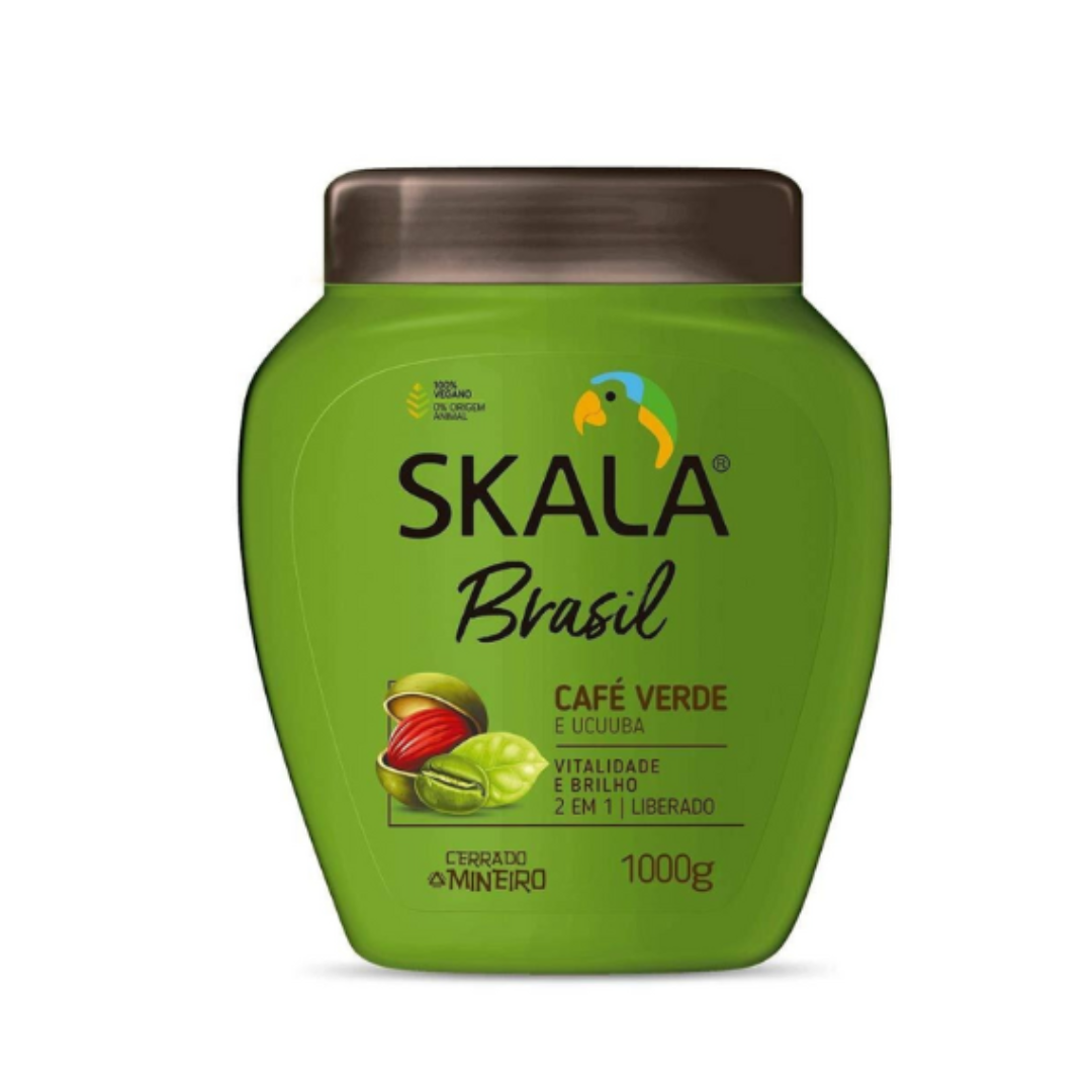 Skala Brasil Green Coffee and Ucuuba Hair Treatment Conditioning Cream 1kg - Medaid