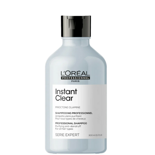 Instant clear shampoo for all hair types gel cream texture with piroctone olamine serie expert 300ml lebanon - Medaid