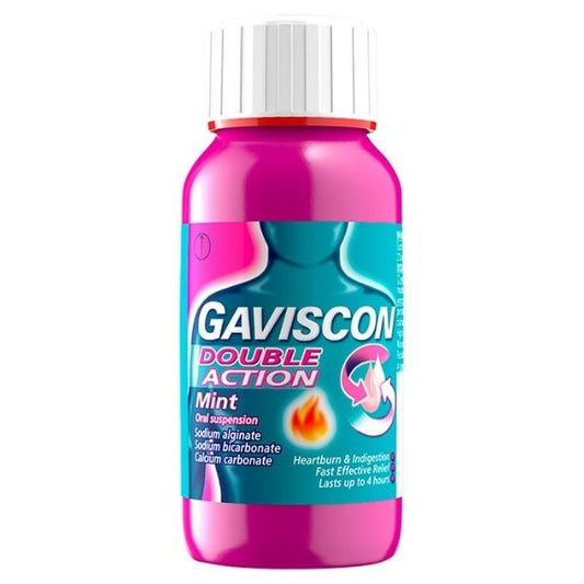Gaviscon - Double Action Liquid Mint Flavour 150ml - Medaid