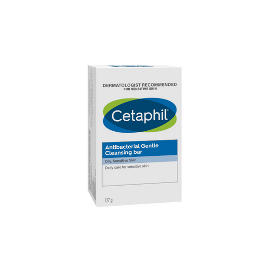 Cetaphil Antibacterial Gentle Cleansing Bar 127g - Medaid