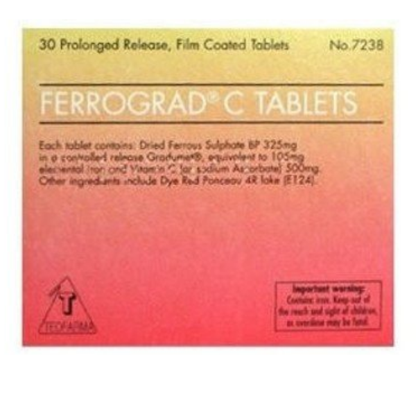 Ferrograd - C Filmtabs Blister 30 Tablets P - Medaid