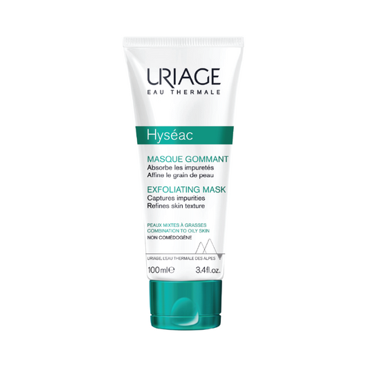 Uriage Hyseac Exfoliating Mask- 100 ml - Medaid