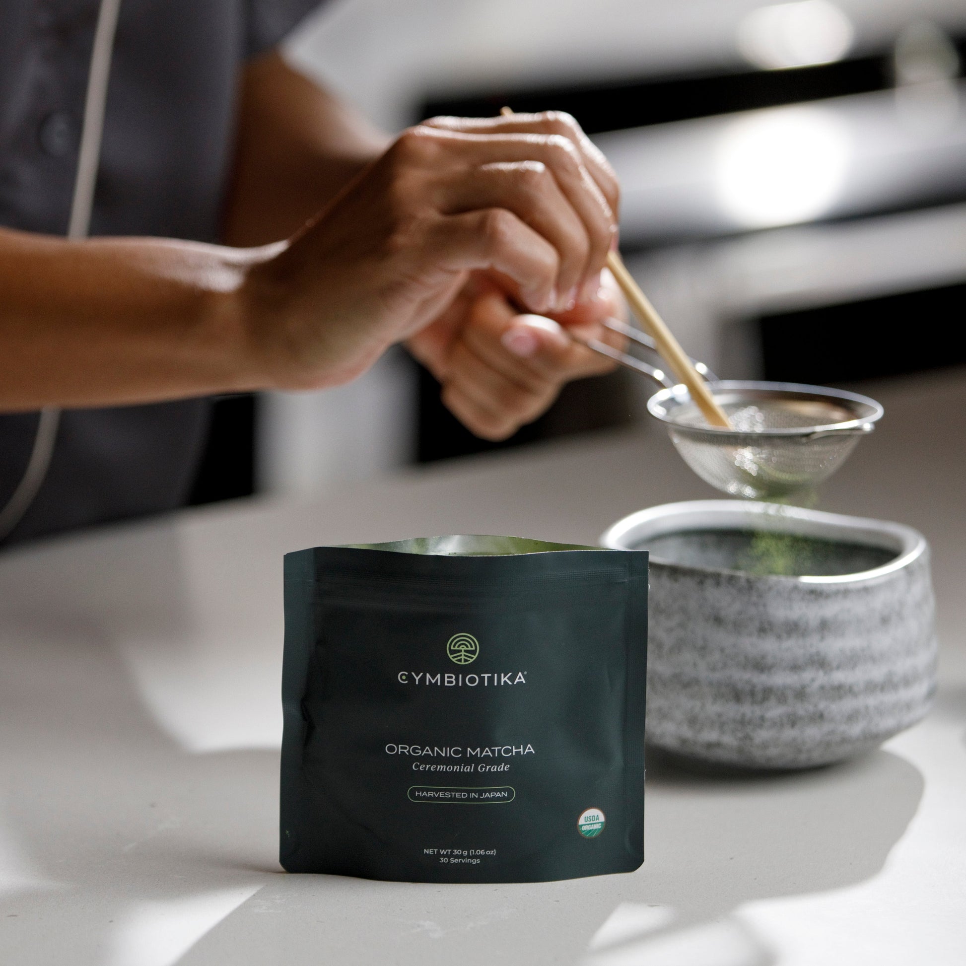 Organic Ceremonial Matcha Powder | CYMBIOTIKA - Medaid