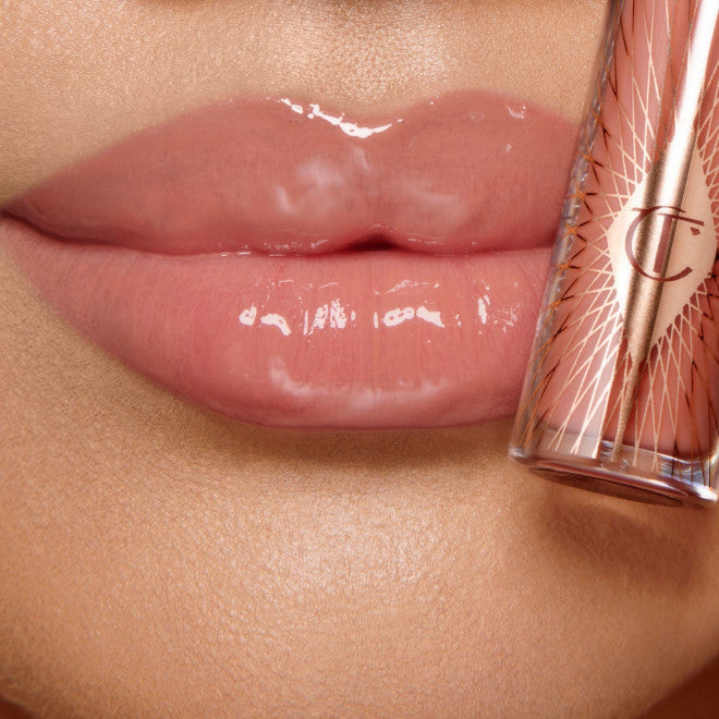 Charlotte Tilbury Glossy Lip Duo Nude Pink Iconic Nude-Pillow Talk - Medaid