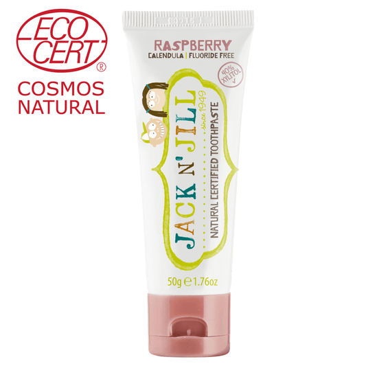 Natural Certified Toothpaste Raspberry 50g - Medaid