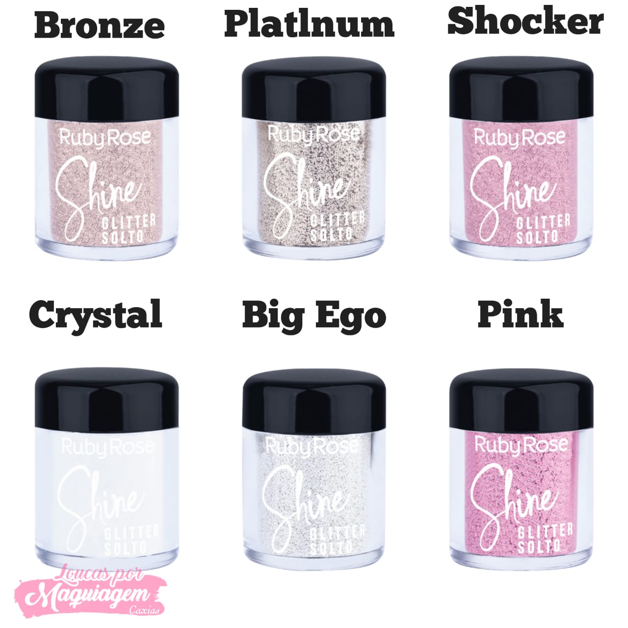 Ruby rose Loose Glitter HB 8405 - Medaid