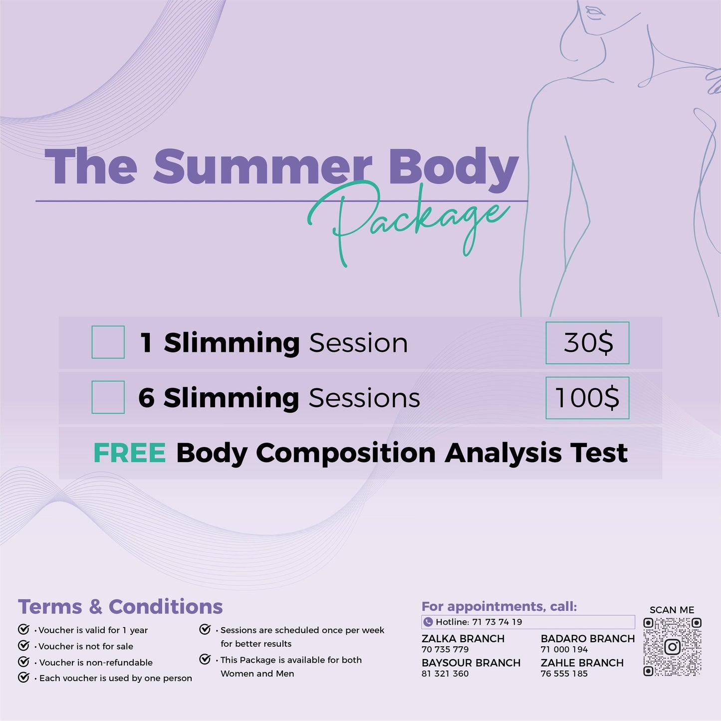 The Summer Body Package - Medaid