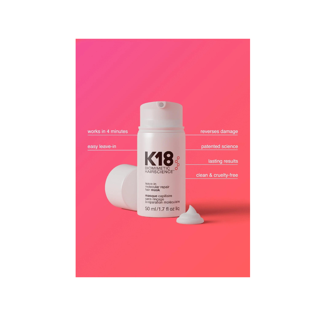 K18 full-size leave-in molecular repair hair mask - Medaid