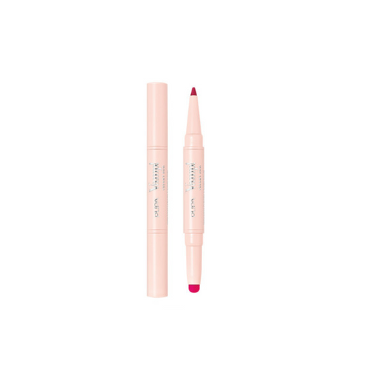 Vamp! Creamy Duo Lip Contour Pencils & Glossy Lipstick - Medaid