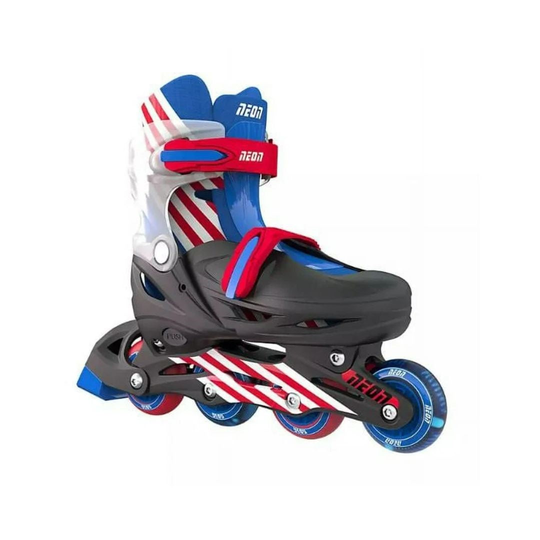 Yvolution Neon Combo Skates Red/Blue - Medaid International