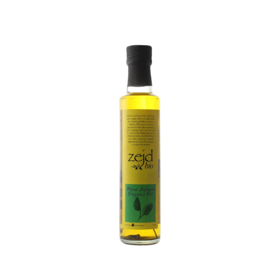 Organic Mint Infused Olive Oil