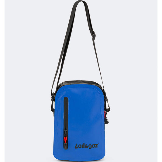 Oil And Gaz Durable Unisex Lifestyle Water Proof Cross Bag Blue/Red - Medaid