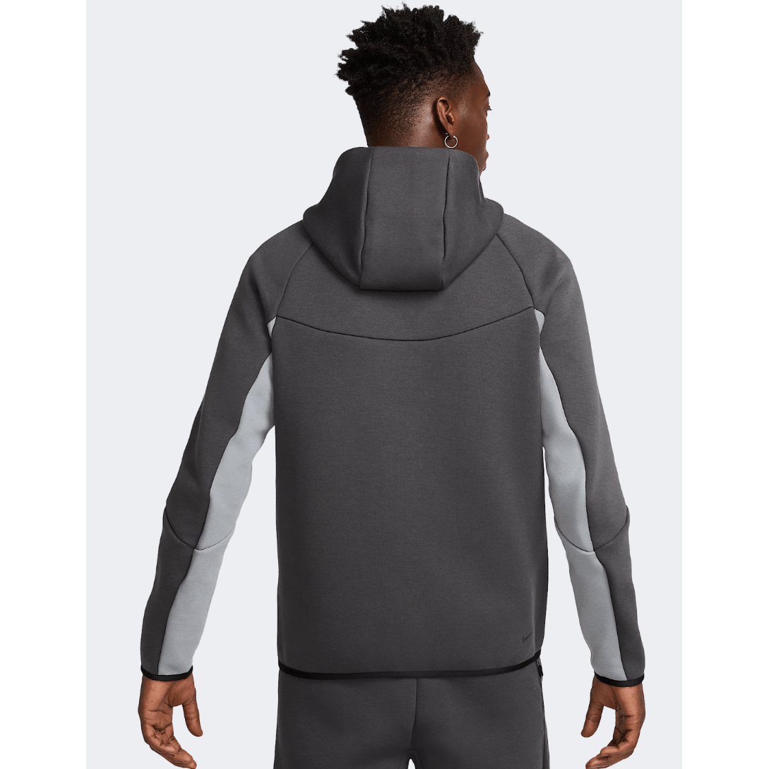 Nike Tech Men Lifestyle Hoody Grey - Medaid