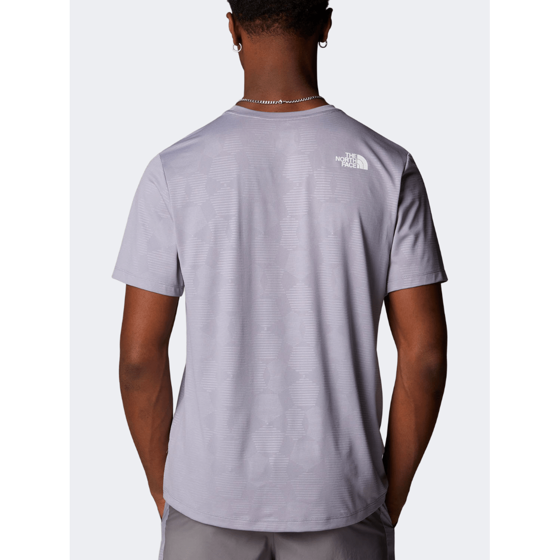 The North Face 24/7 Embossed Men Hiking T-Shirt Pearl Mist - Medaid International