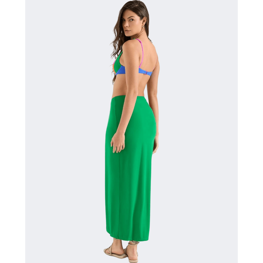 Oneone Siena Long Skirt Women Beach Skirt Mantis Green - Medaid