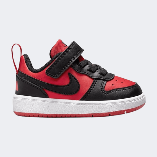 Nike Court Borough Low Recraft Infant Boys Lifestyle Shoes Red/Black - Medaid