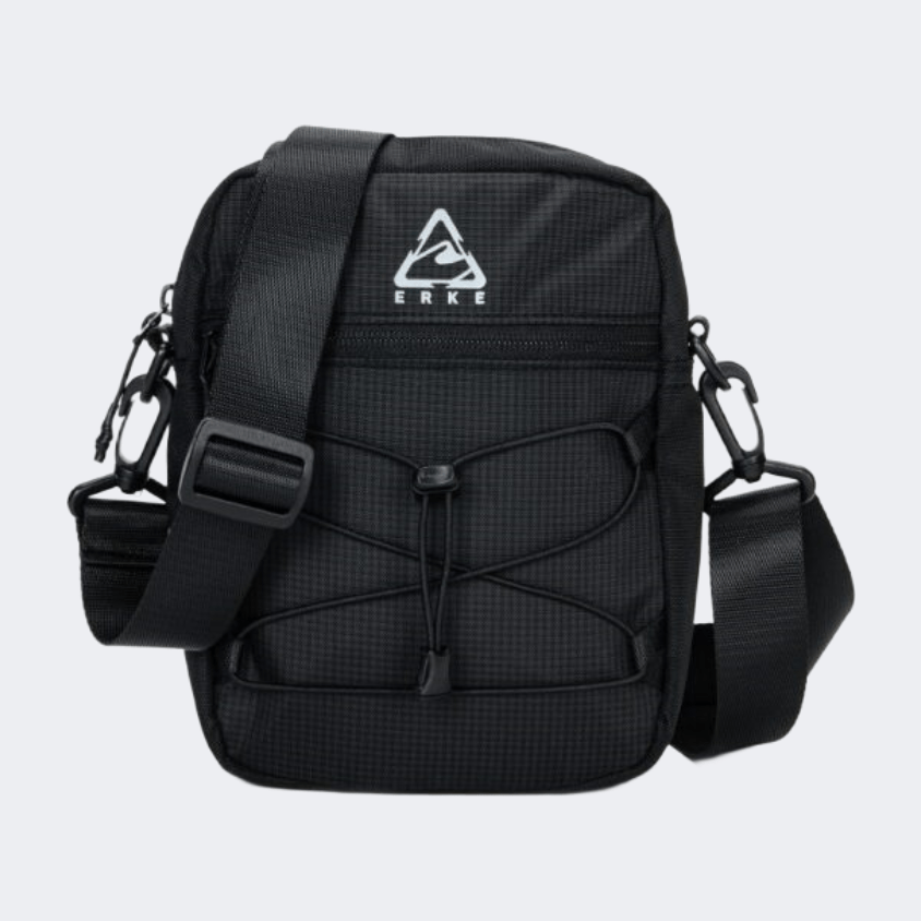 Erke Shoulder Unisex Lifestyle Bag Black - Medaid International